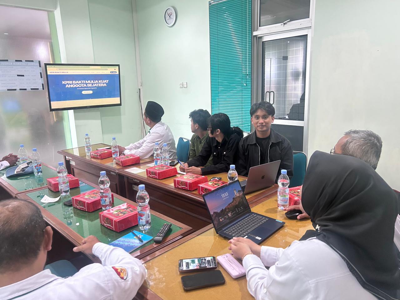 Pembuatan web KPRI bakti mulia